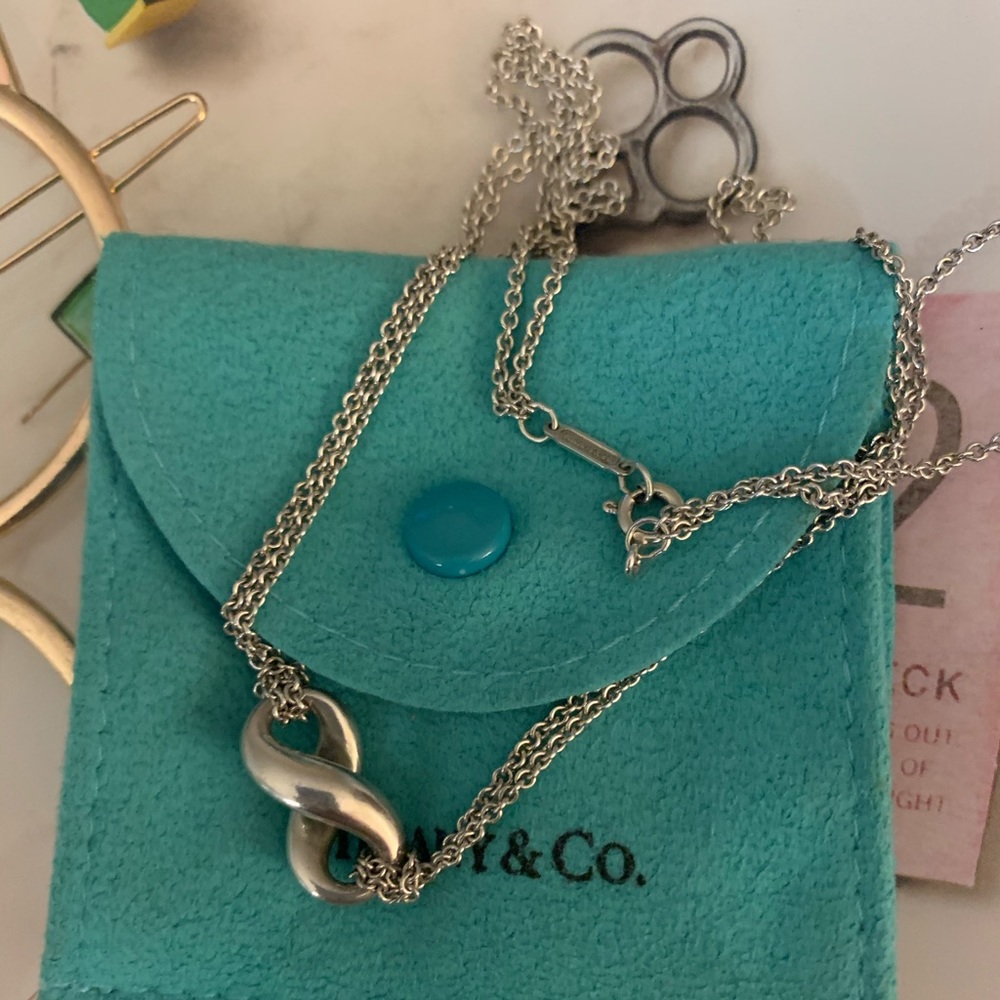 Tiffany & Co. Infinity Sterling Silver Necklace
